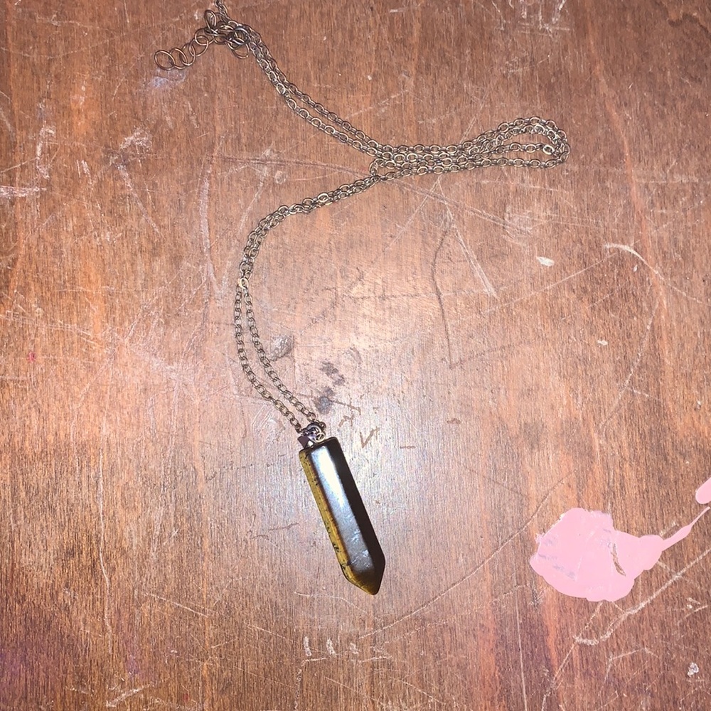 real tigers eye necklace